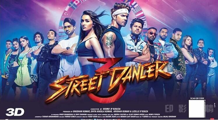 印度影星瓦倫.德哈萬電影《人人皆舞者3》Street Dancer 3D中文D9