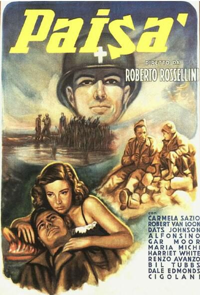 1946意大利電影 遊擊隊/戰火/戰火的彼岸 修復版 二戰/山之戰/美德戰 DVD
