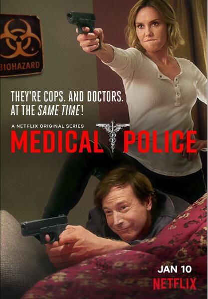 2020最新美國犯罪喜劇DVD：醫界警察/杏林偵探 第一季 全10集 1碟