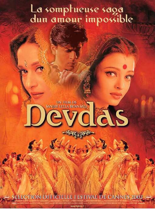 2002高分愛情歌舞《寶萊塢生死戀/德夫達斯》沙魯克·汗.印地語中英雙字