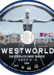新美國科幻犯罪劇DVD：西部世界/西方極樂園 1-3季 6碟