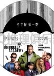 新美國犯罪奇幻劇DVD：傘學院/雨傘學院 1-2季 4碟