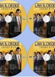 1999年罪案劇DVD：法律與秩序 第十季 全24集 中英文字幕 4碟